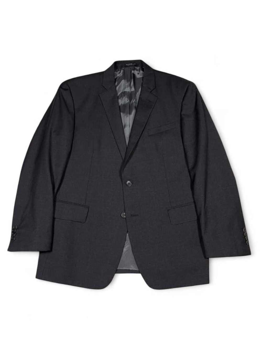 NWOT! John Varvatos Charcoal Grey Wool Blazer Men’s Size 42S Sport Coat 2 Button